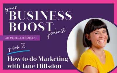 How To Do Marketing with Jane Hillsdon | Episode 53